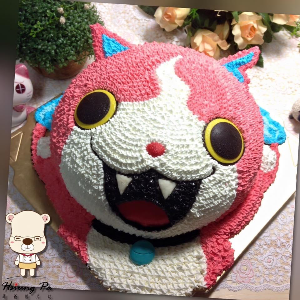【雄爸手作客製化造型蛋糕】妖怪貓